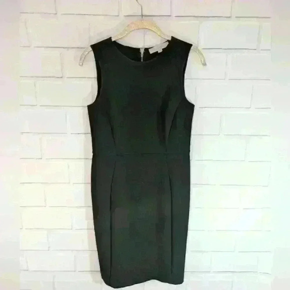 LOFT Black Sleeveless Sheath Dress - Picture 1 of 4